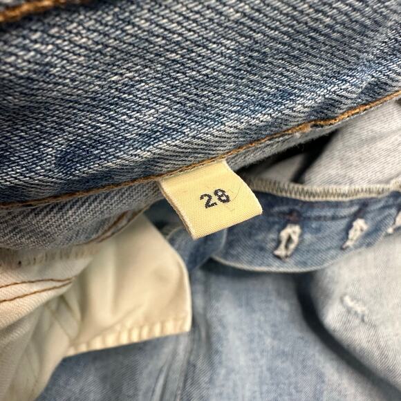 Citizens of Humanity Button Fly Boyfriend Straight Leg Denim Jeans - Picture 12 of 13